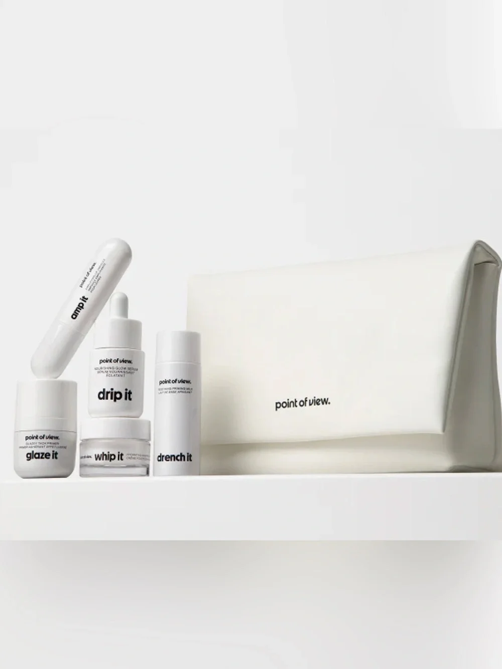 NEW Point of View Beauty Shrunk It Mini 5 Step Skincare Prep Travel Size Set